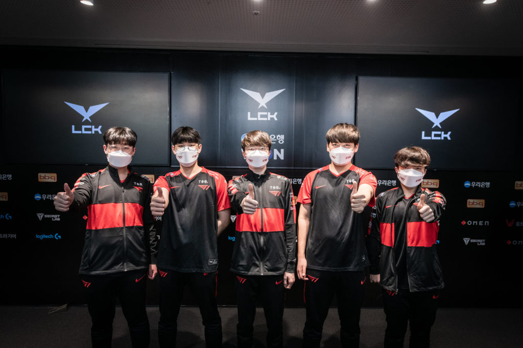 T1 LCK winners