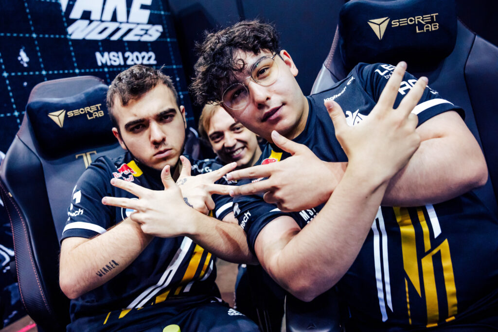 G2 end first day of MSI 2022 Rumble stage with a win against RNG