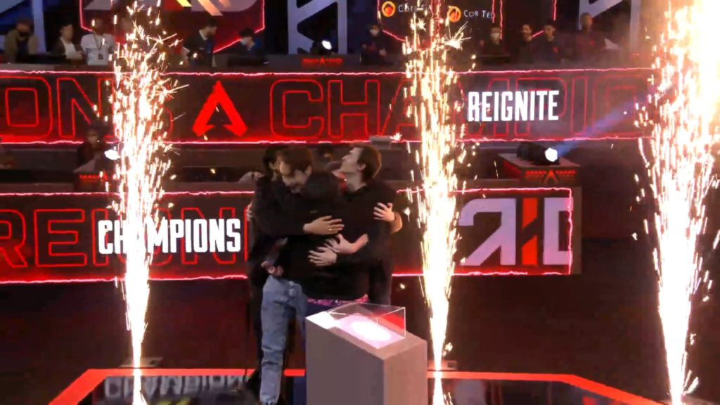 Reignite celebrate their big win