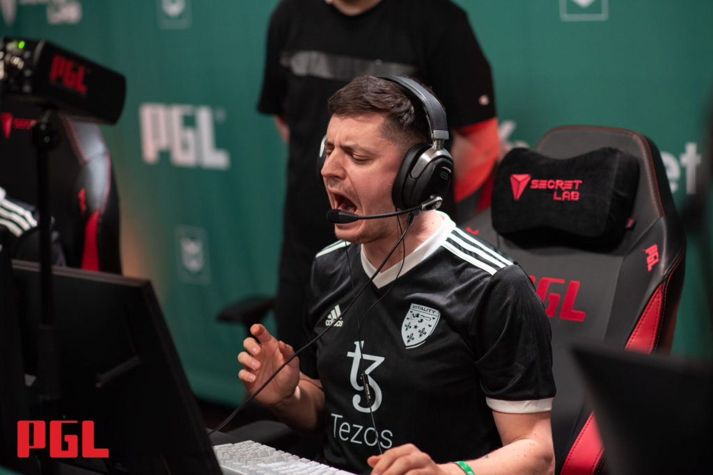 Apex of Team Vitality at the PGL Antwerp Major.