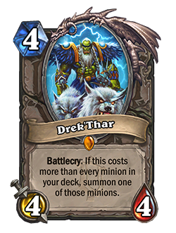 Hearthstone Nerfs Patch 23.2.2 Drekthar