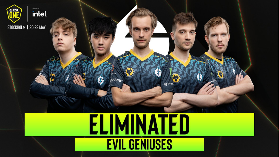 Evil Geniuses eliminada do Major Stockholm após jogar de forma decepcionante