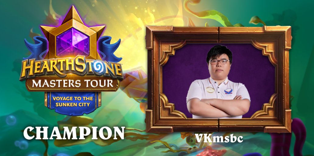 VKmsbc becomes Hearthstone Masters Tour Voyage to the Sunken City champion