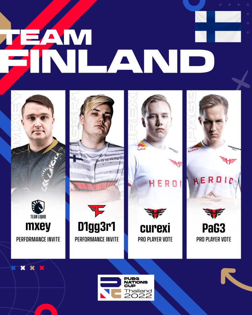 PUBG Nations Cup - Team Finland