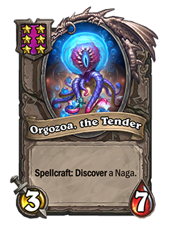 Hearthstone Battlegrounds Nerfs Orgozoa, the Tender