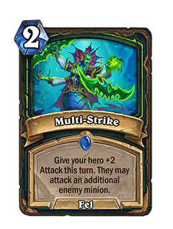Hearthstone Nerfs Patch 23.2.2 Multi-Strike