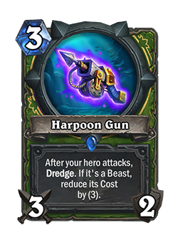 Hearthstone Buffs Patch 23.2.2 Harpoon Gun