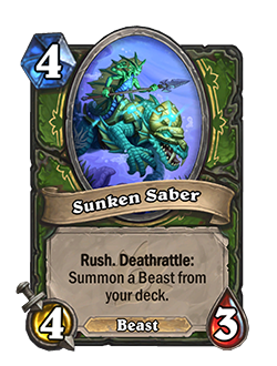Hearthstone Buffs Patch 23.2.2 Sunken Saber