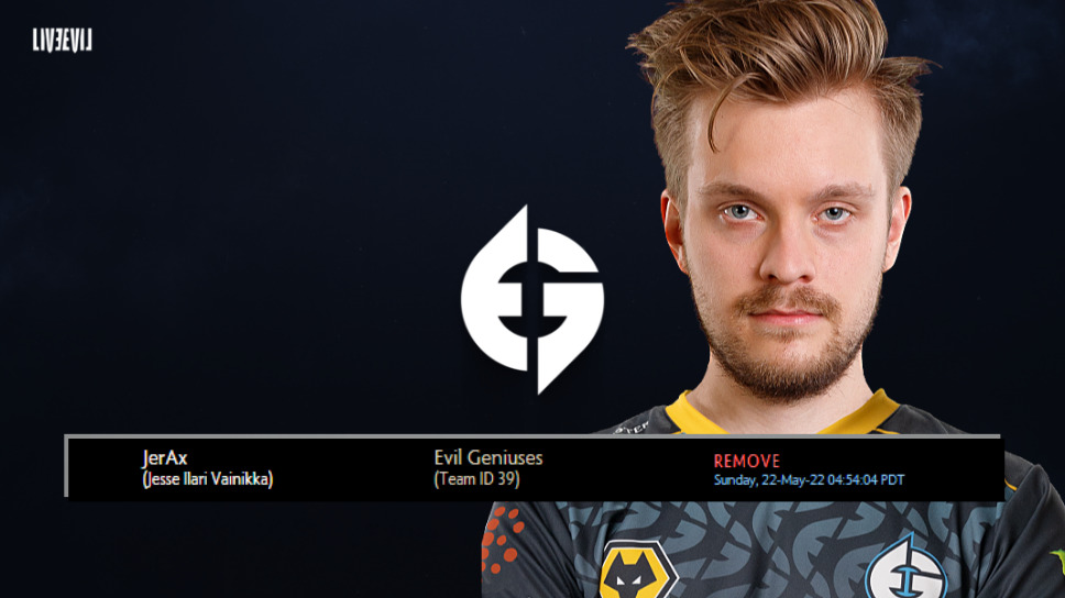 Evil Geniuses remove JerAx do elenco antes do Tour 3 DPC