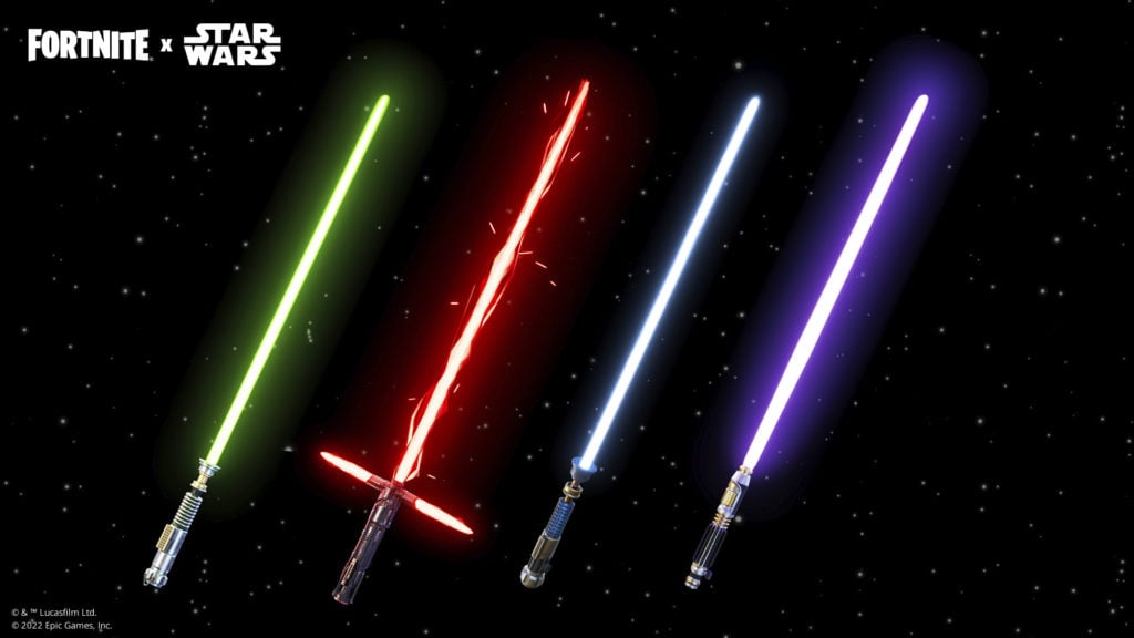Fortnite Lightsabers