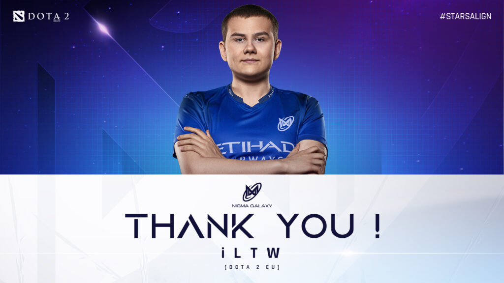 Nigma Galaxy part ways with carry player iLTW