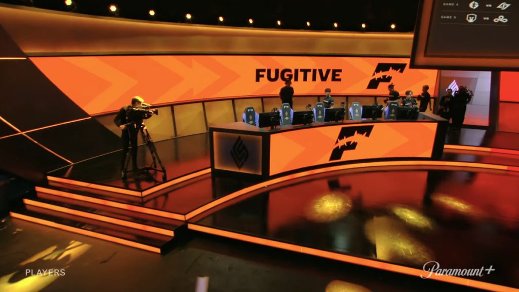 Fugitive on LCS stage - A screenshot from Paramount Players' trailer