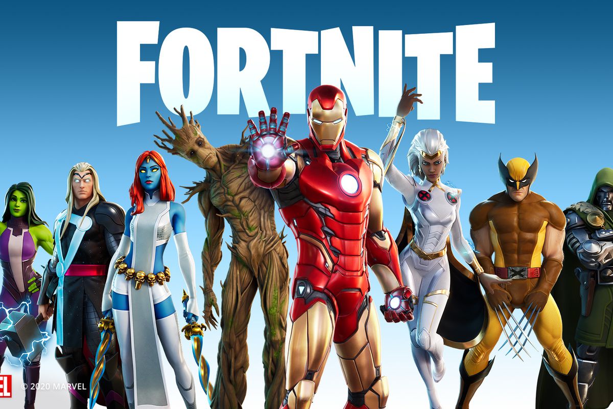 Fortnite atualmente possui 48 trajes da Marvel. Qual deles é o seu favorito?