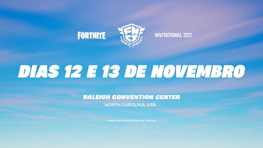 Com premiação de US$ 1 milhão, o Fortnite FNCS Invitational 2022 ocorrerá em novembro