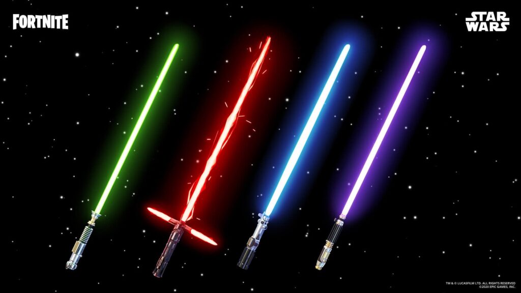 Fortnite to add Lightsabers back into the game just before May 4