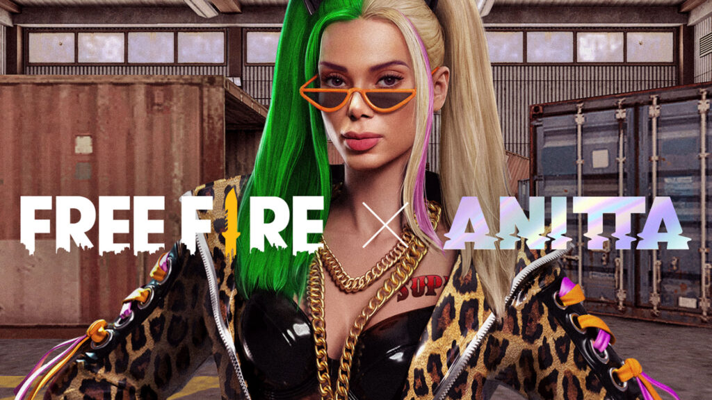 Free Fire e Anitta anunciam colaboração dentro do jogo