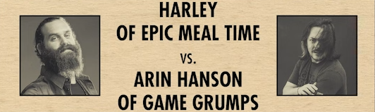 Creator Clash - Harley of Epic Meal Time vs Arin Hanson of Game Grumps