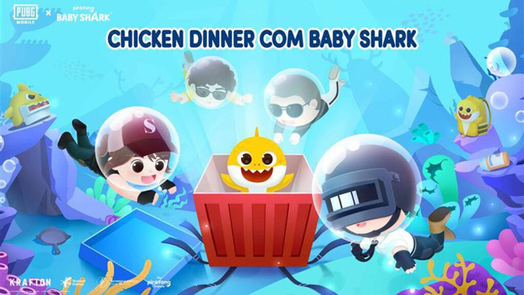 PUBG Mobile lança segunda colaboração com Baby Shark