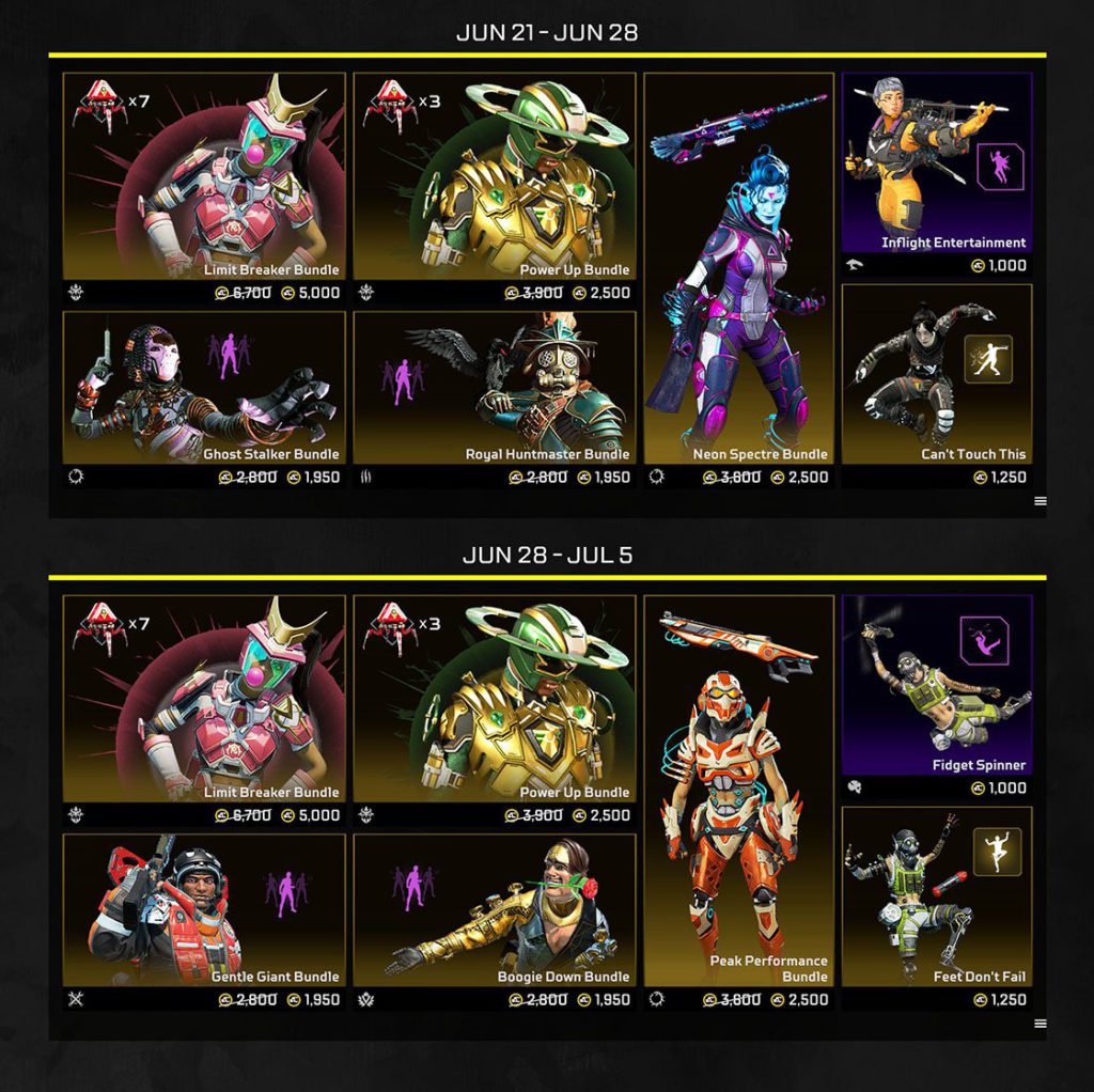 Apex Legends Awakening Collection Event Store Deals