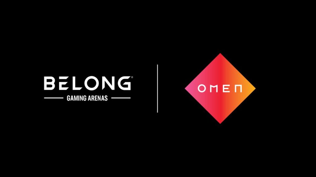 Belong Gaming Arenas partners with HP Omen; strengthens focus on grassroots gaming