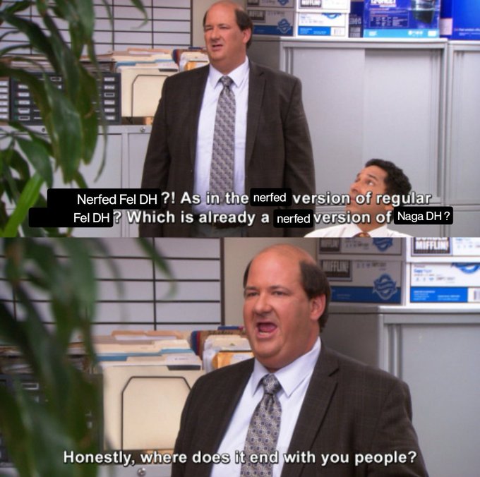 Hearthstone meme The Office by Gregoriusil