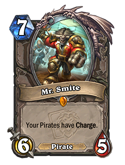 Hearthstone patch Mr. Smite