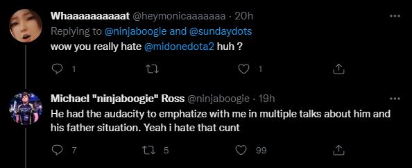 ninjaboogie hates Team SMG's captain, Midone