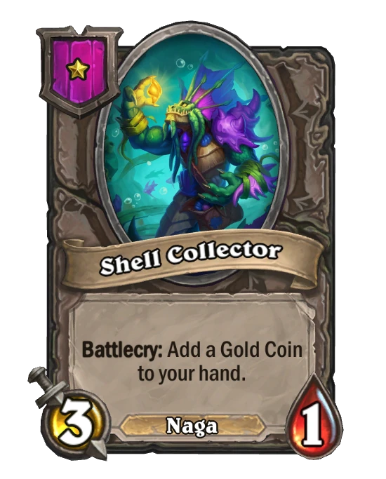Shell Collector - Hearthstone Battlegrounds Token