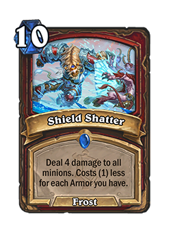 Hearthstone patch Shield Shatter