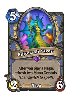 Hearthstone Nerf patch 23.4.3 Spitelash Siren