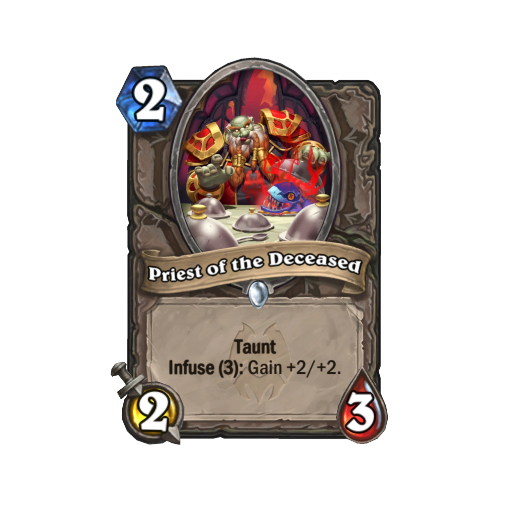 Powered up Priest of the Deceased