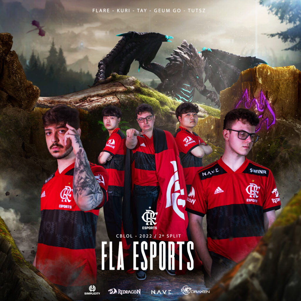 CBLOL 2022: Flamengo revela time com Tay e Geum go