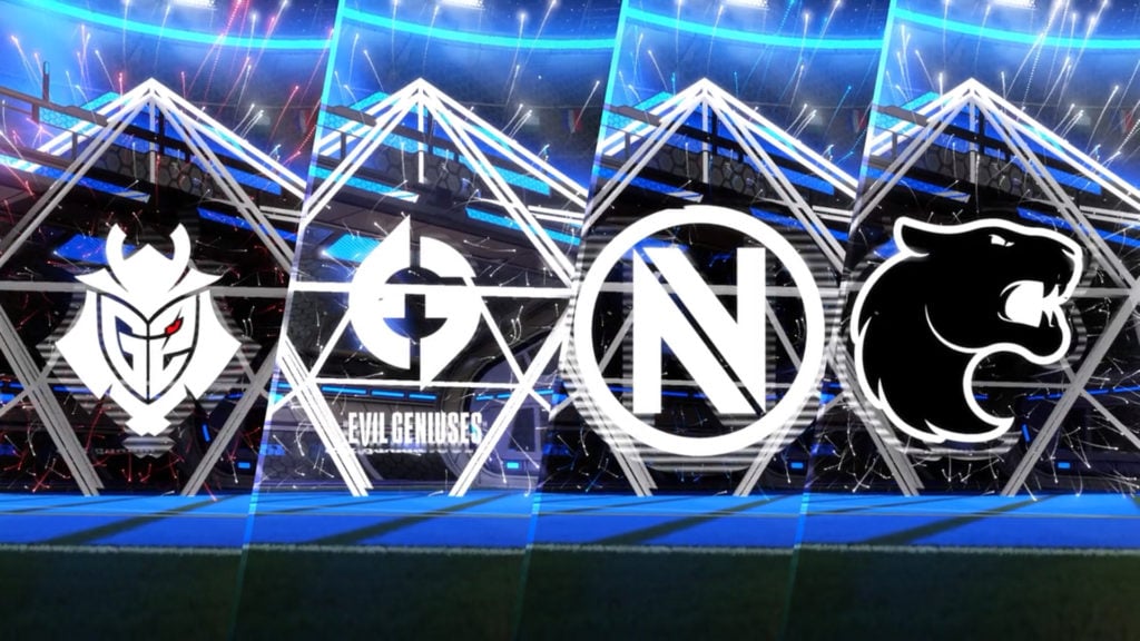 Rocket League Team Goal Explosions for G2 Esports, Evil Geniuses, Envy and FURIA