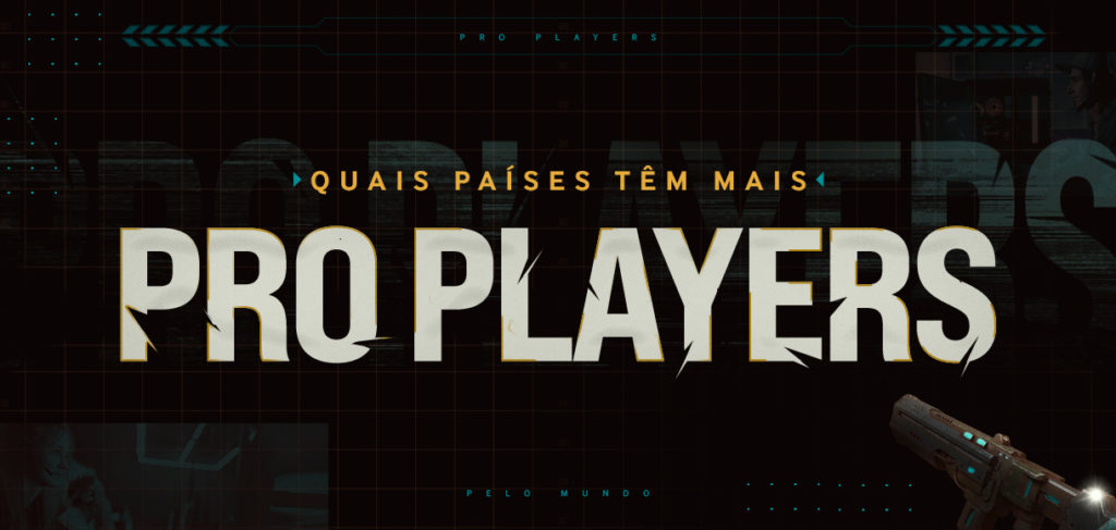Brasil é 3º país com maior número de pro players de CS:GO no mundo