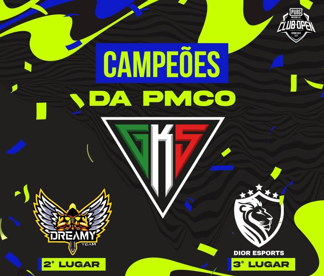 GKS Esports é a campeã da PUBG Mobile Club Open 2022