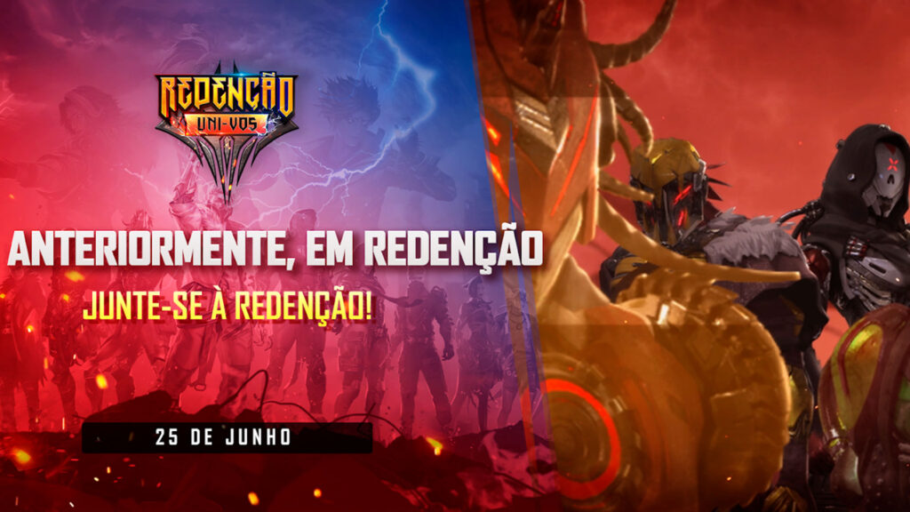 Modo Redenção: Uni-vos já está disponível em Free Fire