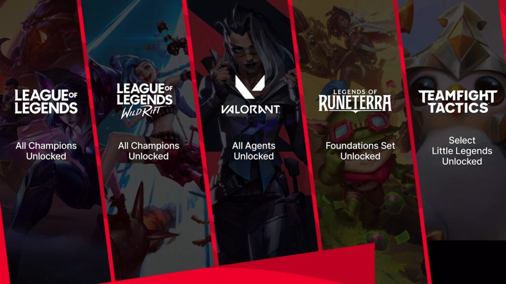 Assinantes do Xbox Game Pass terão acesso a conteúdos dos jogos da Riot Games