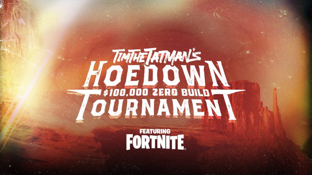 TimTheTatman announces a $100,000 USD in-person Fortnite tournament