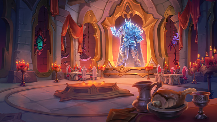 Nightcloak Sanctum artwork in Hearthstone