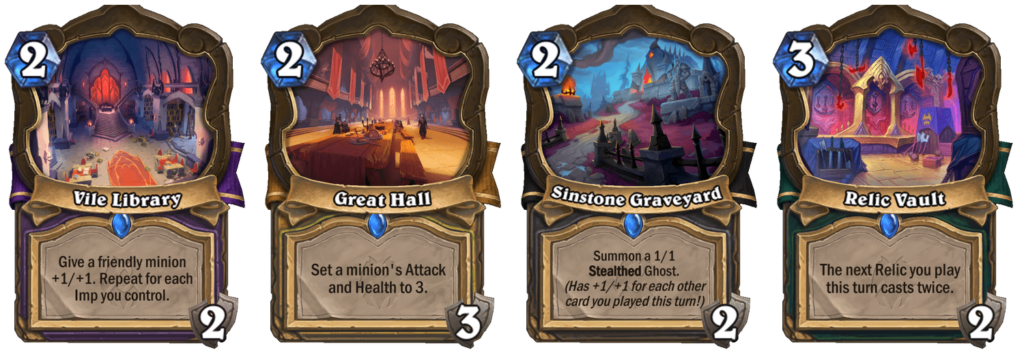 Murder at Castle Nathria Hearthstone Locations