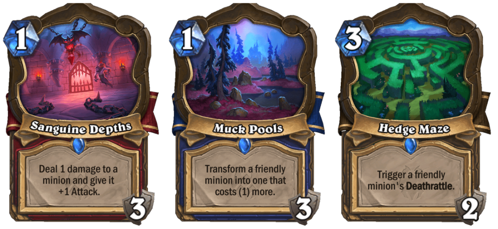 Murder at Castle Nathria Hearthstone Locations