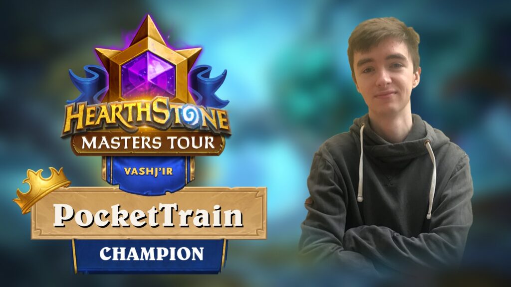 PocketTrain becomes Hearthstone Masters Tour Vashj’ir champion!