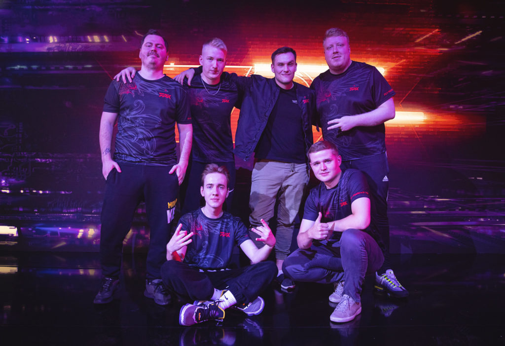 FunPlus Phoenix at VCT Masters Copenhagen. (Photo by Colin Young-Wolff/Riot Games)