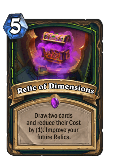 Hearthstone Relic of Dimensions Demon Hunter