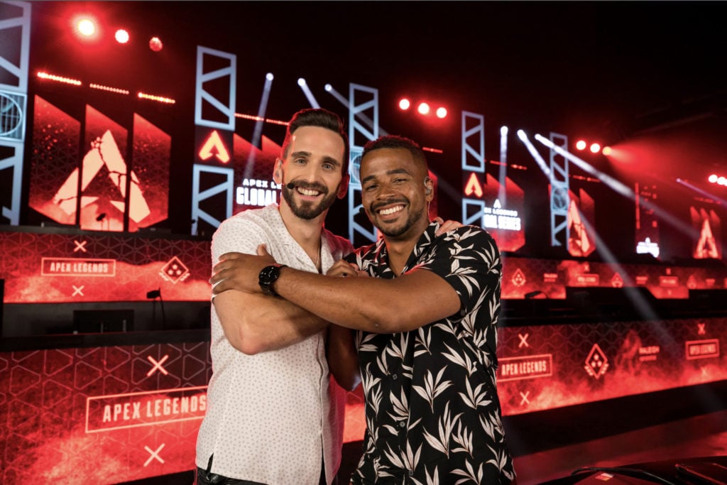 Falloutt with fellow ALGS talent Raynday