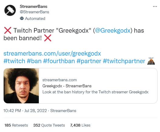 greekgodx ban