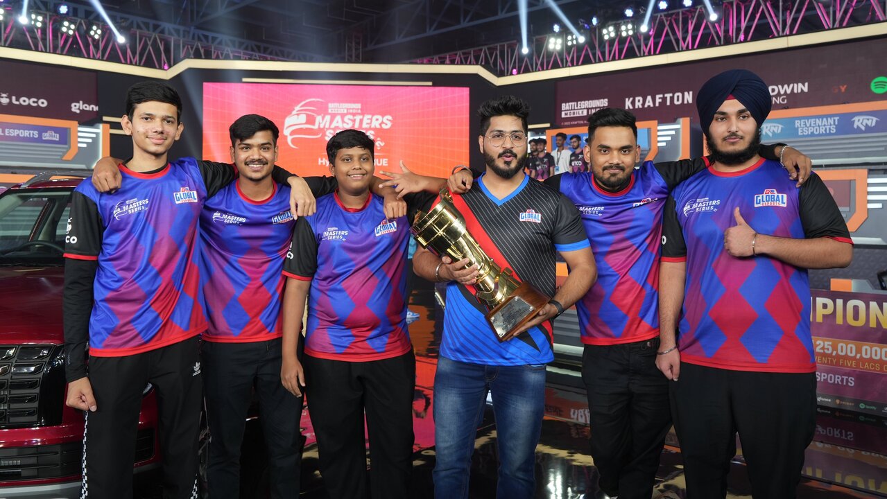 Global Esports roll into stunning win at the BGMI Masters Series