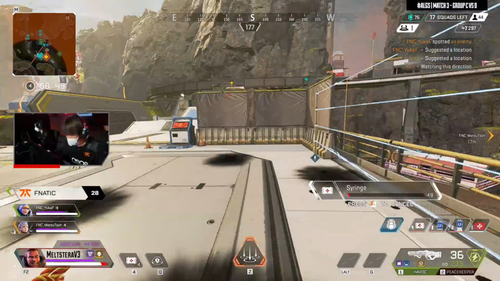 Team Fnatic is among the best Apex Legends teams in Asia