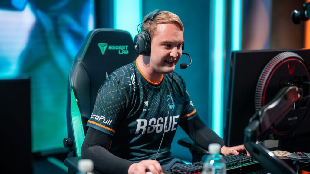 Rogue Trymbi:  “I don’t really care that we’re on a win streak anyway. The most important [thing] is just to be the best version during the playoffs”