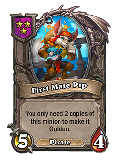 First Mate Pip - Image via Blizzard